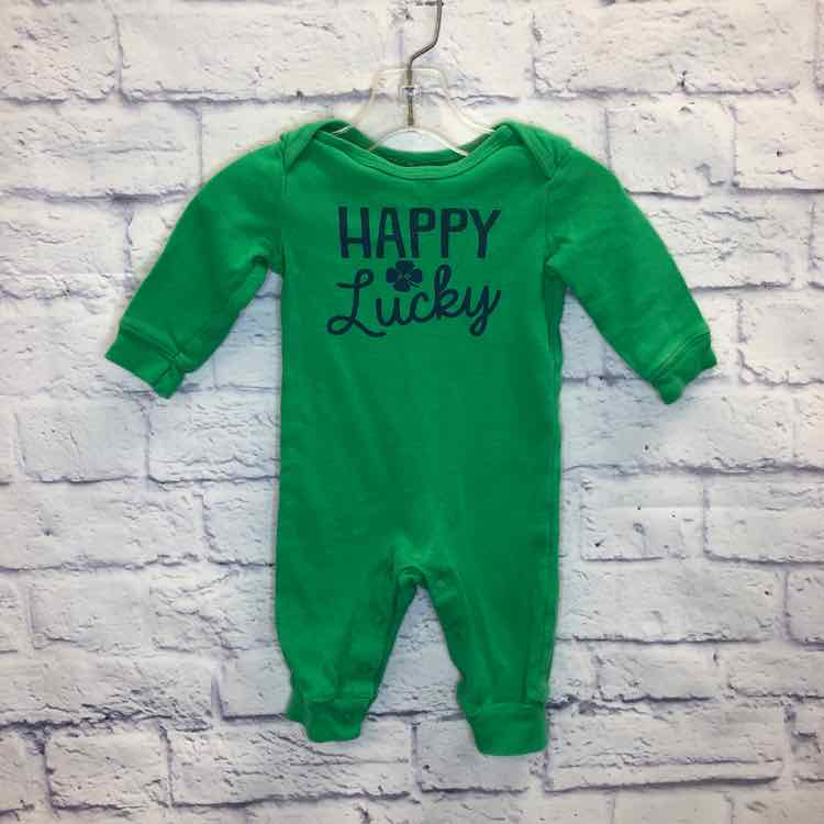 Carters Green Size 6 Months Boys Romper