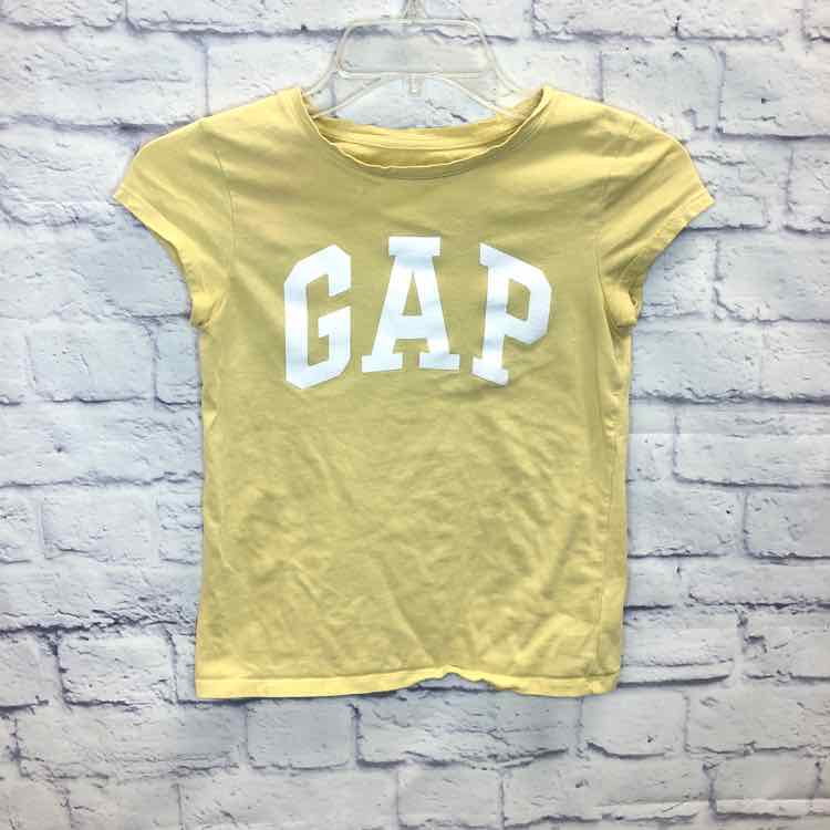 Gap Yellow Size 12 Girls Short Sleeve Shirt