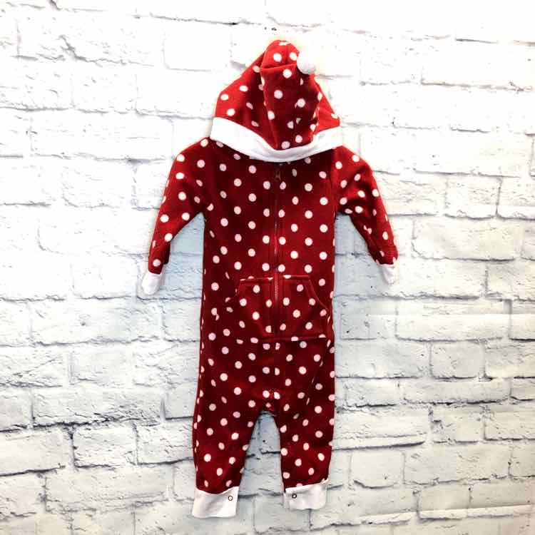 HB Red Size 9-12 Months Girls Romper