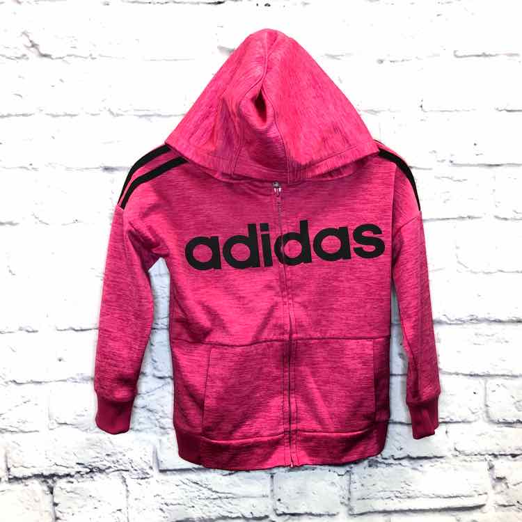 Adidas Pink Size 5 Girls Coat/Jacket