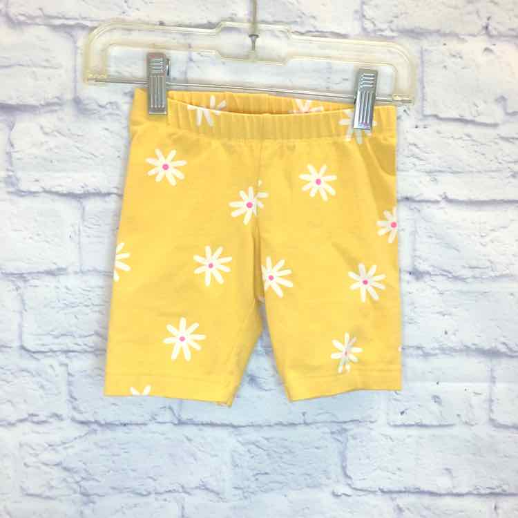 Cat & Jack Yellow Size 4T Girls Shorts