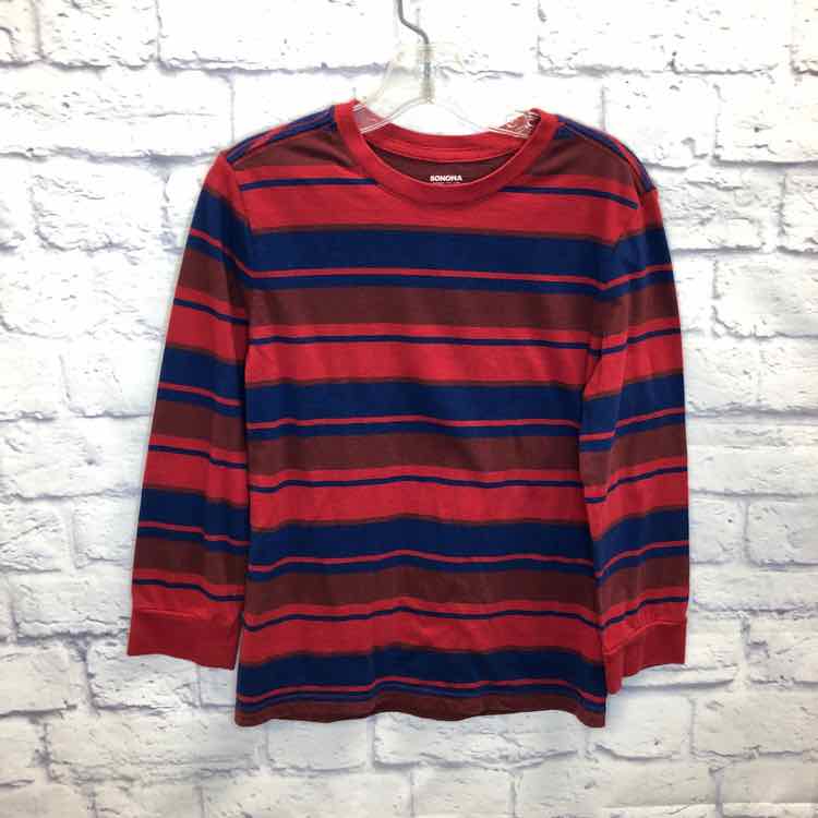 Sonoma Stripe Size 8 Boys Long Sleeve Shirt