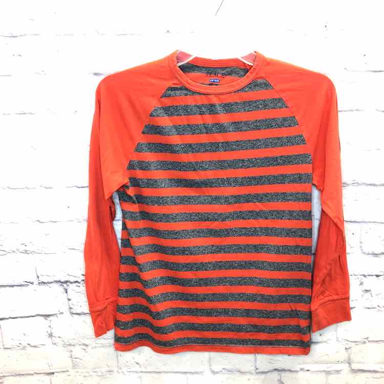 Childrens Place Orange Size 10 Boys Long Sleeve Shirt