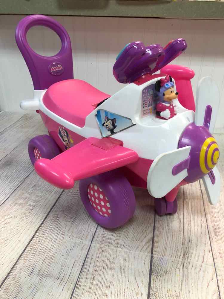 Minnie Mouse Airplane Riding Toy