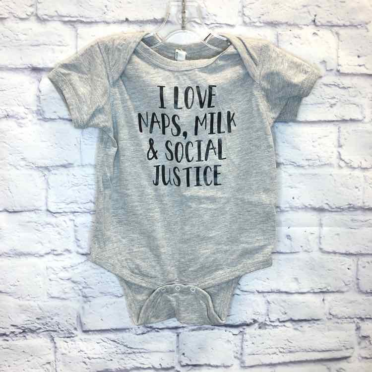 Rabbit Skins Gray Size 24 Months Girls Bodysuit