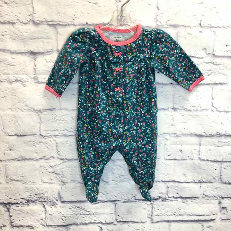 Carters Green Size 3 Months Girls Sleeper