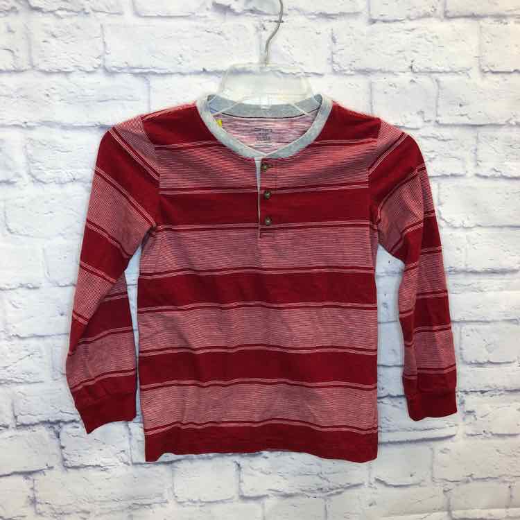 Carters Red Size 10 Boys Long Sleeve Shirt