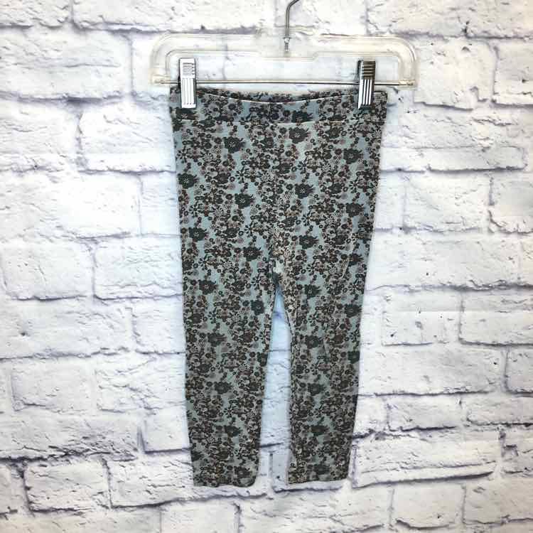 Kate Quinn Organics Floral Size 2T Girls Pants