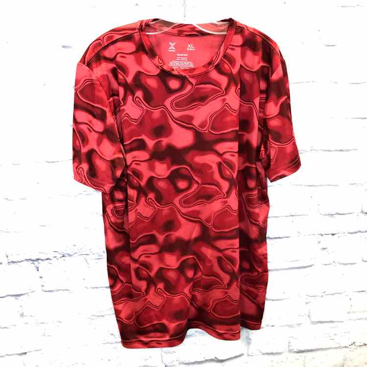 Xersion Red Size 18H Boys Short Sleeve Shirt