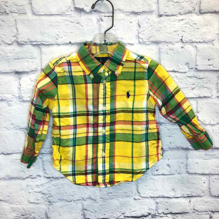 Ralph Lauren Yellow Size 18 Months Boy Polo or Button Down