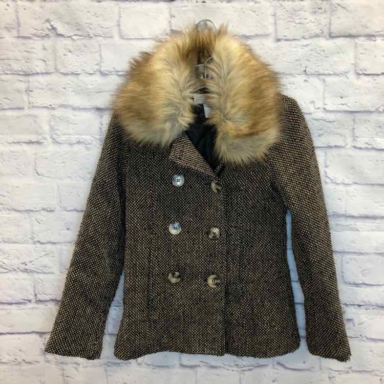 Joe Fresh Brown Size 8 Girls Coat/Jacket