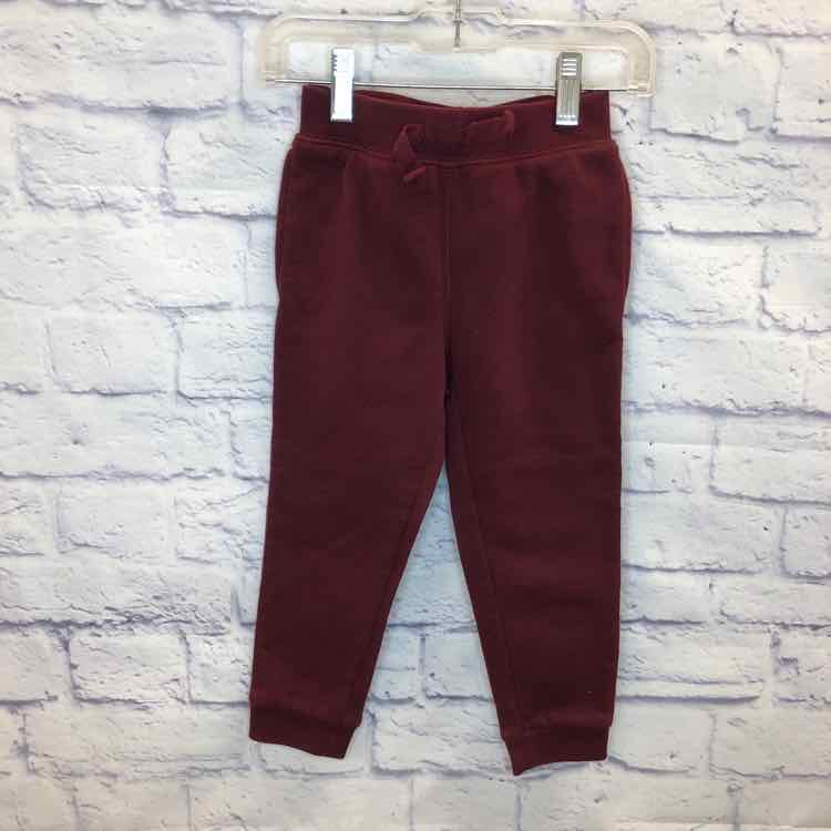 Childrens Place Maroon Size 3T Boys Sweatpants