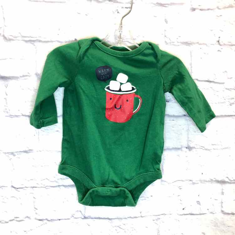 Gap Green Size 0-3 Months Boys Bodysuit