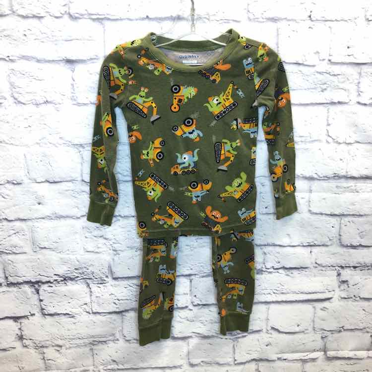 Old Navy Green Size 4T Boys Pajamas