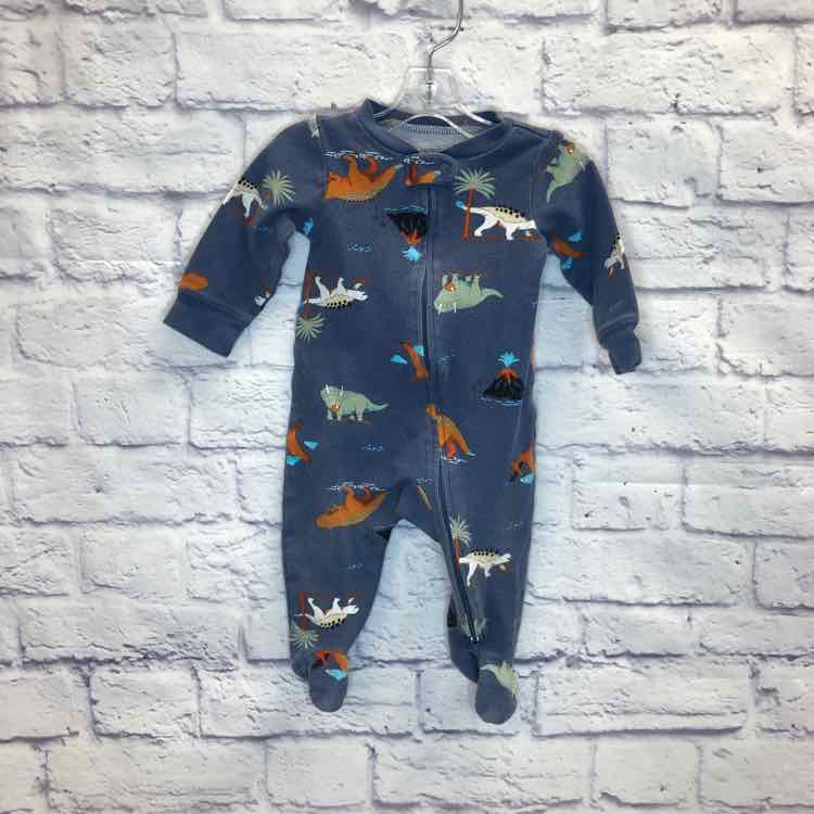 Carters Blue Size 6 Months Boys Sleeper