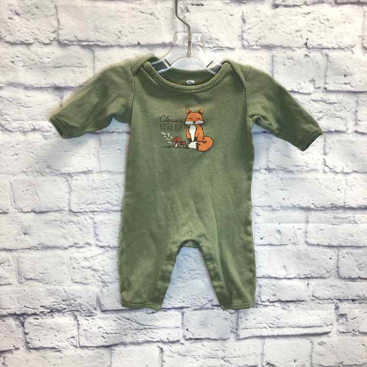 HB Green Size 0-3 Months Boys Romper