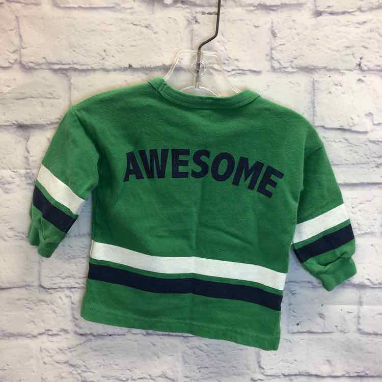 Carters Green Size 9 Months Boys Long Sleeve Shirt