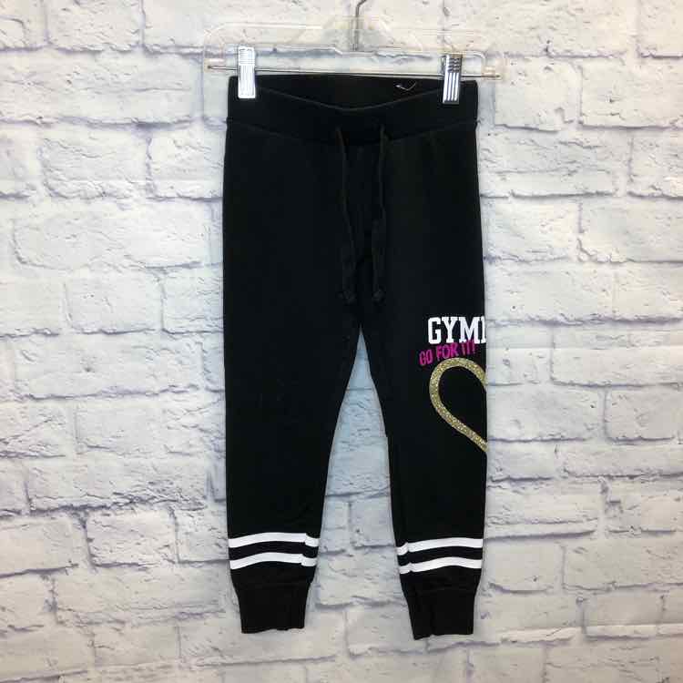 Justice Black Size 6 Girls Sweatpants