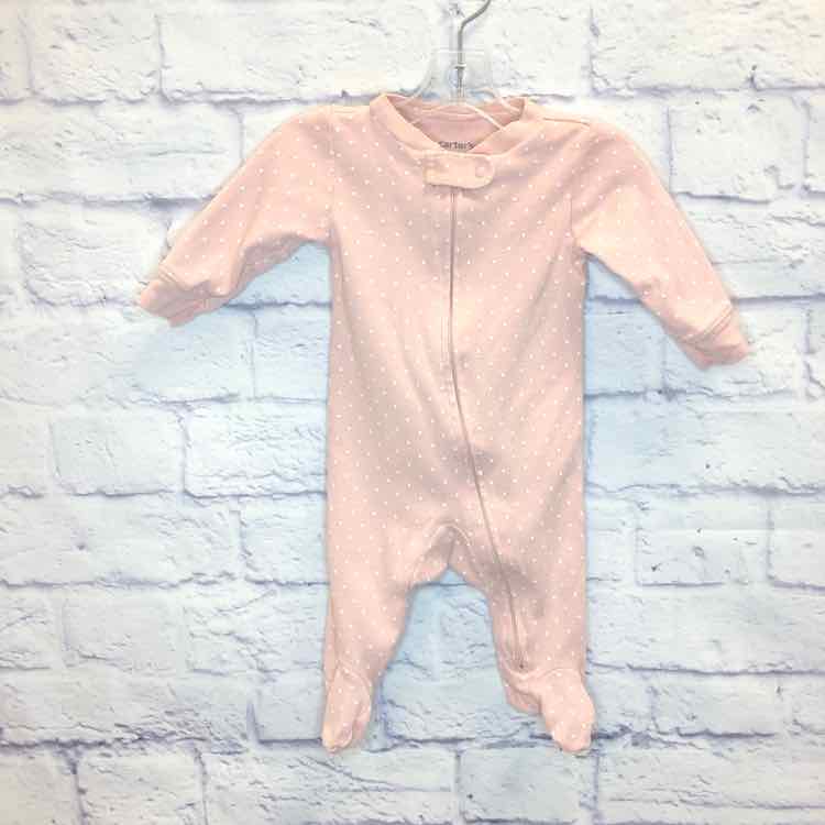 Carters Pink Size 3 Months Girls Sleeper