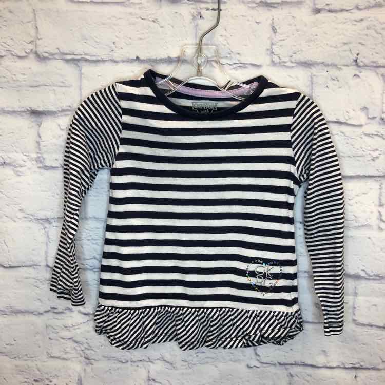 Oshkosh Stripe Size 3T Girls Long Sleeve Shirt