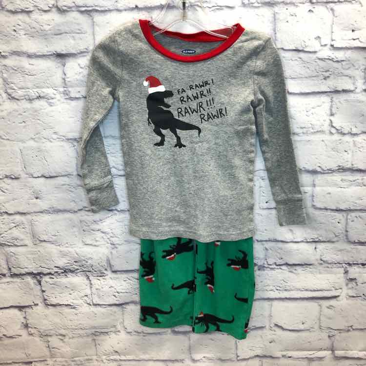 Old Navy Green Size 3T Boys Pajamas