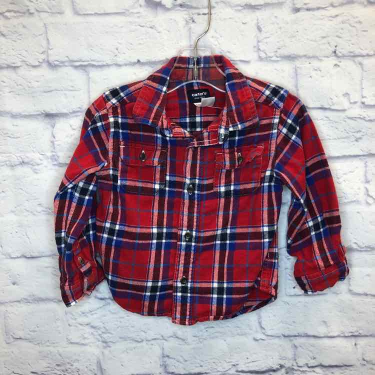 Carters Red Size 18 Months Boy Polo or Button Down