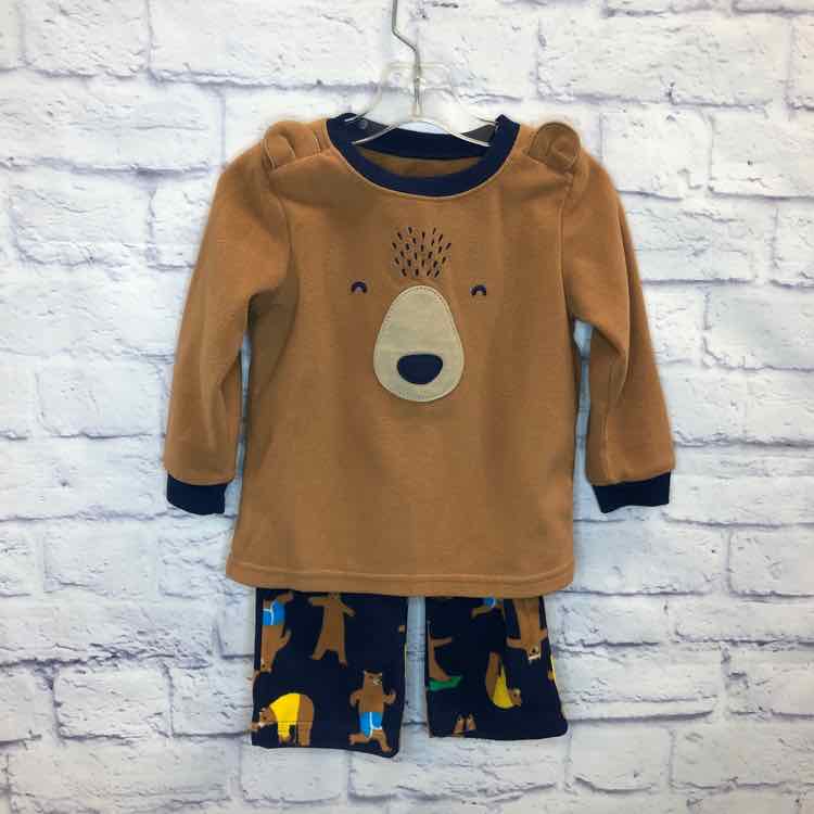 Carters Brown Size 2T Boys Pajamas