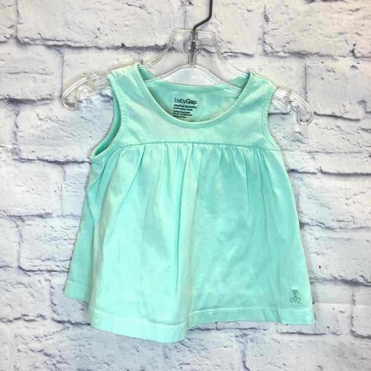 Gap Green Size 18-24 months Girls Tank Top