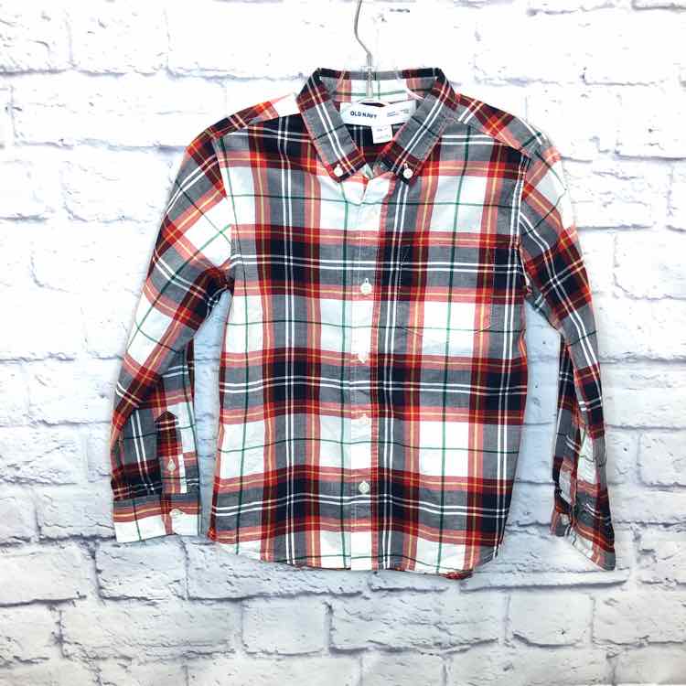 Old Navy Plaid Size 6 Boy Polo or Button Down