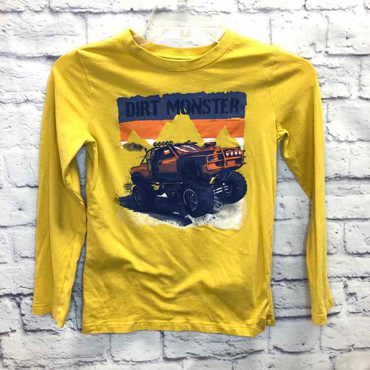 Carters Yellow Size 10 Boys Long Sleeve Shirt