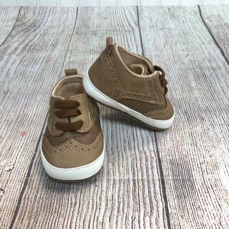 Tan Size 0-3 months Boys Casual Shoes