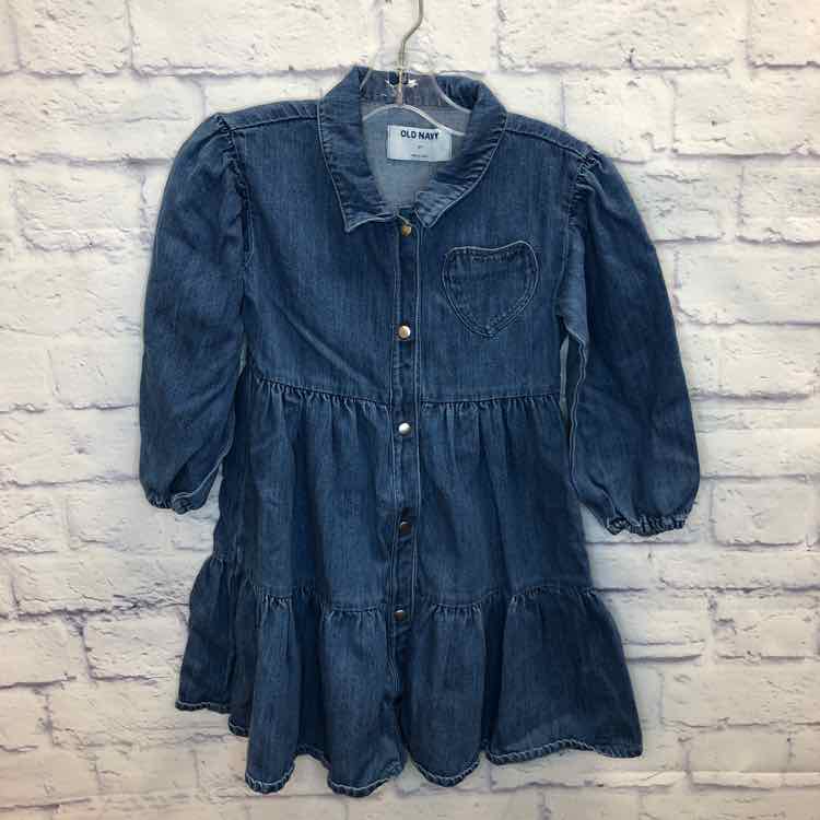 Old Navy Denim Size 5 Girls Dress