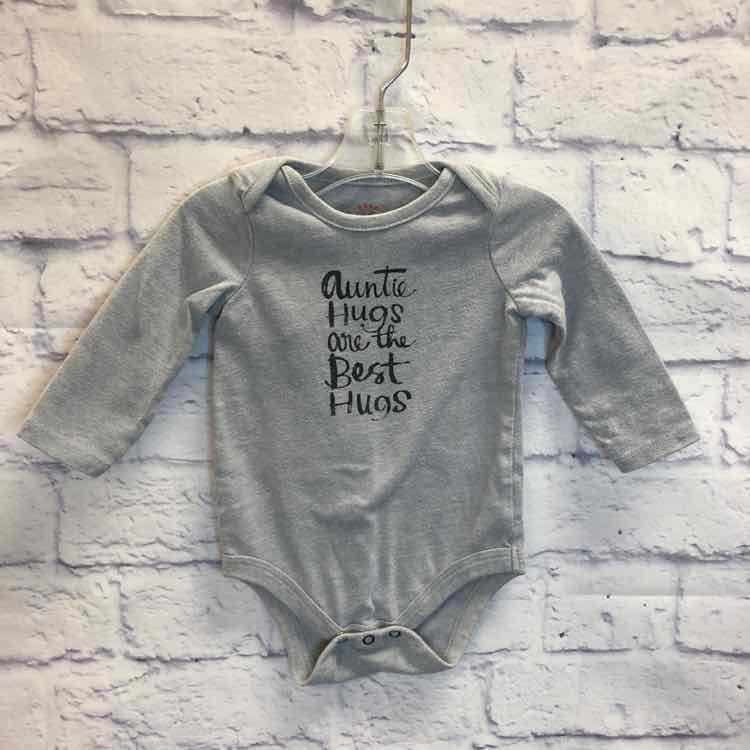 Cat & Jack Gray Size 0-3 Months Boys Bodysuit