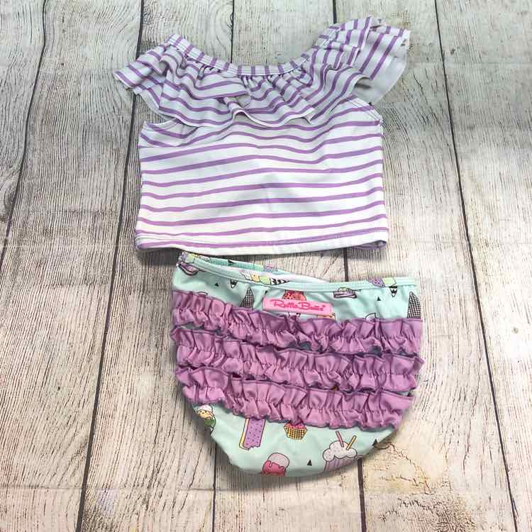 Ruffle Butts Purple Size 4T Girls Two Piece