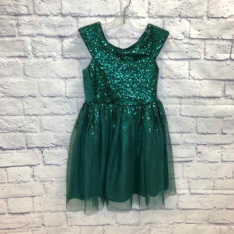 Cat & Jack Green Size 6 Girls Dress