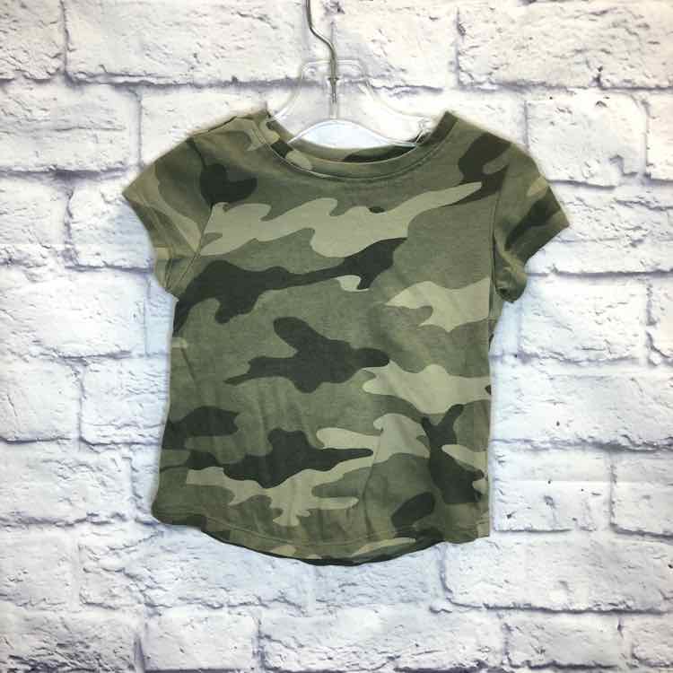 Old Navy Camo Size 2T Girls Short Sleeve Shirt