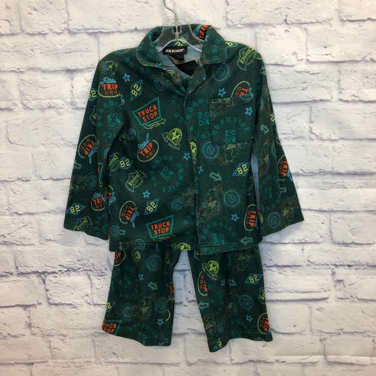 Joe Boxer Green Size 4T Boys Pajamas