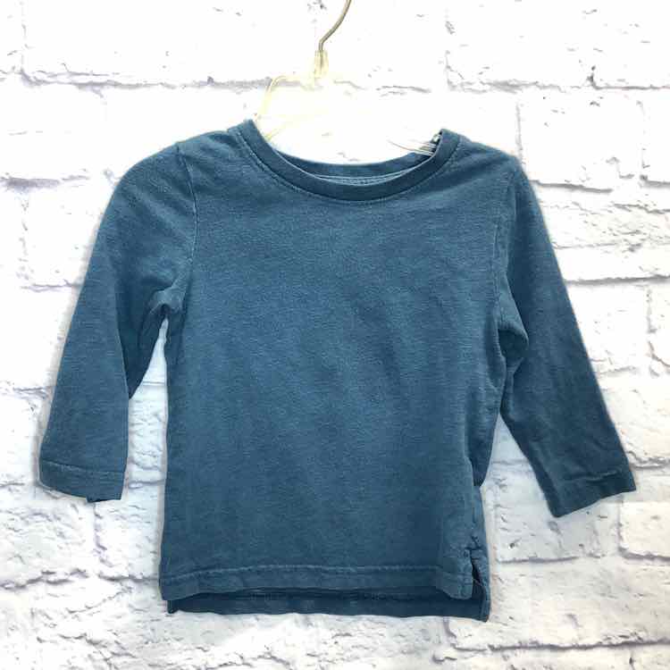 Cat & Jack Blue Size 12 Months Boys Long Sleeve Shirt