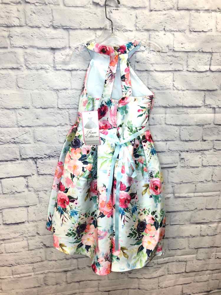 Rare Editions Floral Size 8 Girls Dress