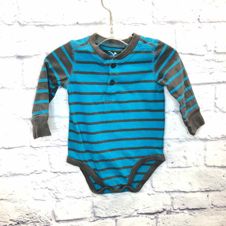 Jumping Beans Stripe Size 12 Months Boys Bodysuit