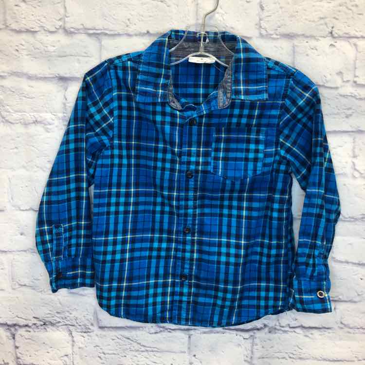 Crazy 8 Blue Size 4T Boy Polo or Button Down