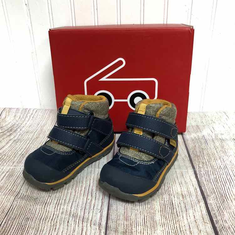 See Kai Run Navy Size 6 Boys Boots