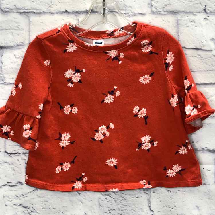 Old Navy Floral Size 2T Girls Long Sleeve Shirt