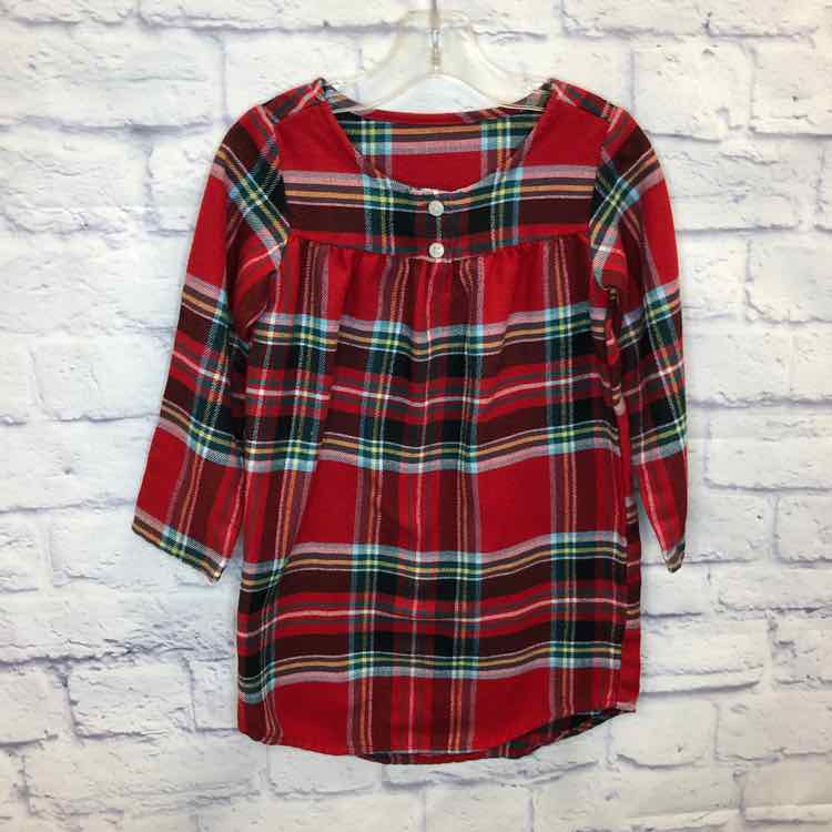 Lands End Red Size 3T Girls Nightgown