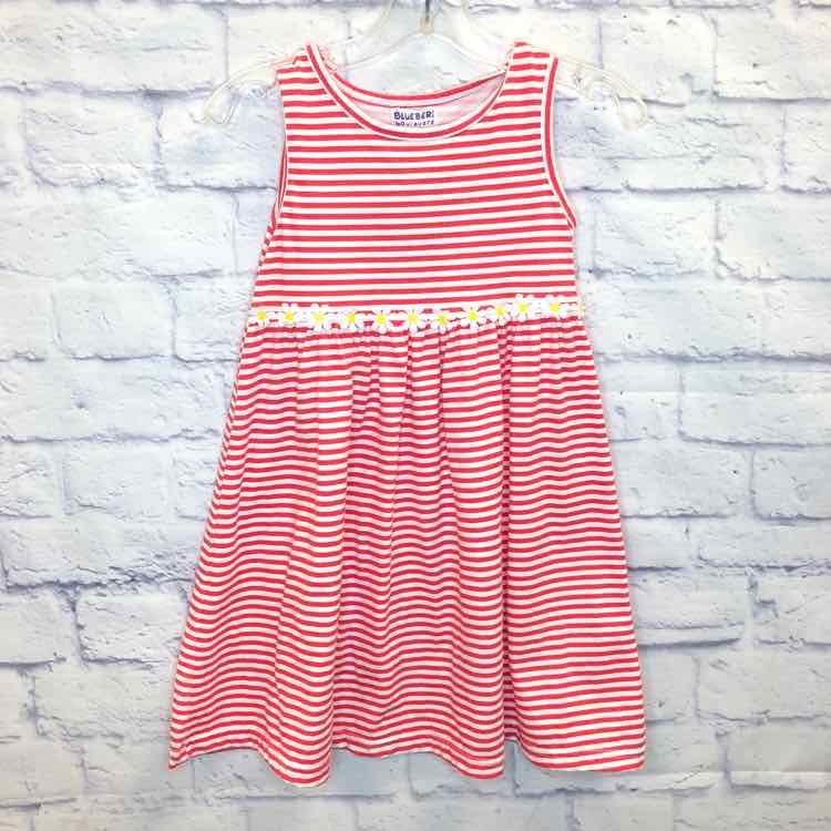 Blueberi Blvd Stripe Size 6 Girls Dress