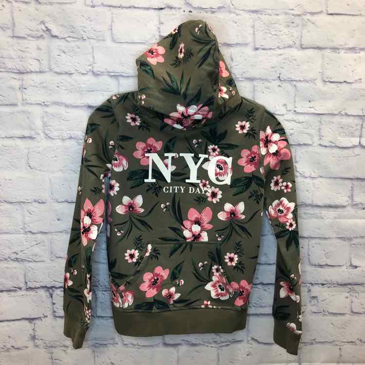 H&M Floral Size 10 Girls Sweatshirt/Hoodie