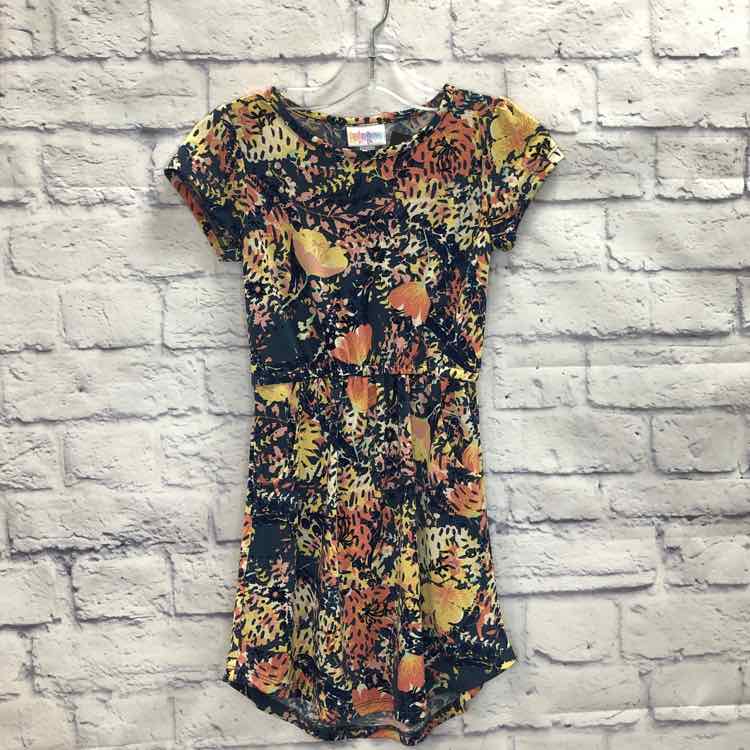 LulaRoe Floral Size 6 Girls Dress