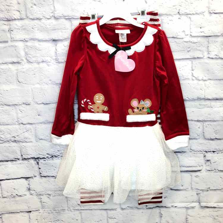 Youngland Red Size 6X Girls 2 Piece Outfit