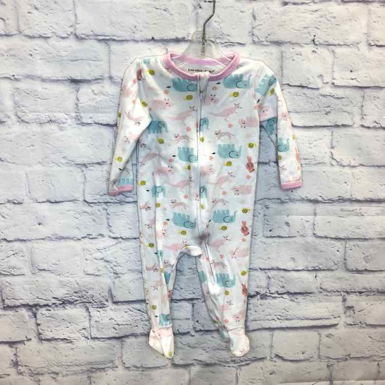 Emporio Baby White Size 6-9 Months Girls Sleeper