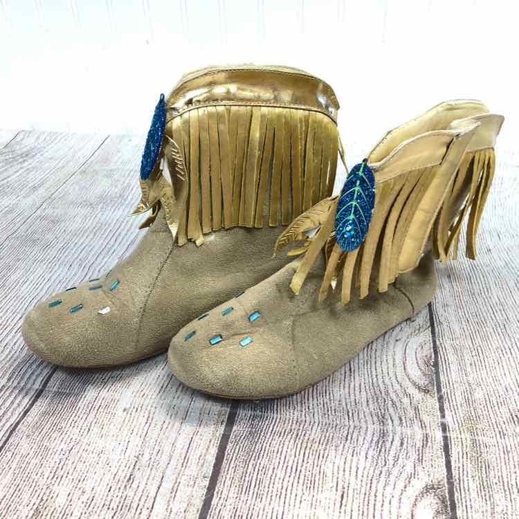 Disney Store Gold Size 11 Pocahontas Boots